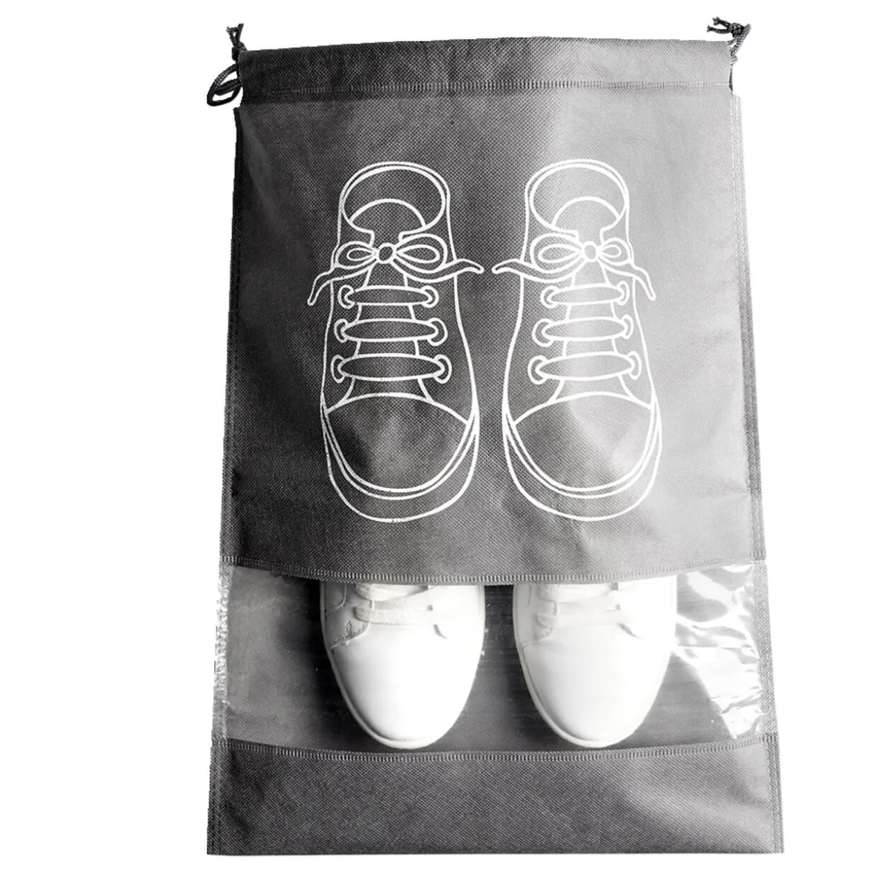 Sac à chaussures housse de voyage 1 paire 32x44cm