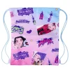 Sac à chaussures Kpop Demon Hunters rose bleu violet 33x44cm < Gifi