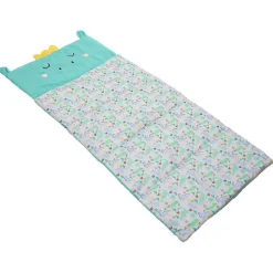 Sac de couchage enfant motif dinosaure vert 70x160cm < Gifi