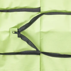 Sac de courses ajustable à roulettes 20L orange ou vert