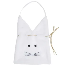 Sac de Pâques cabas peluche lapin