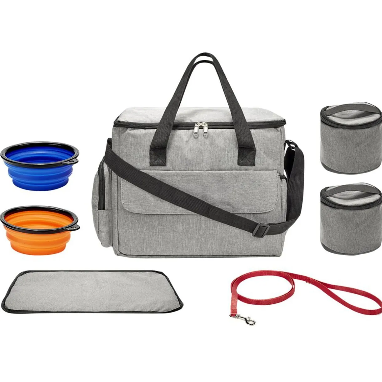 Sac de rangement accessoires x6 inclus pour chien ou chat 30x22xH38cm < Gifi Discount