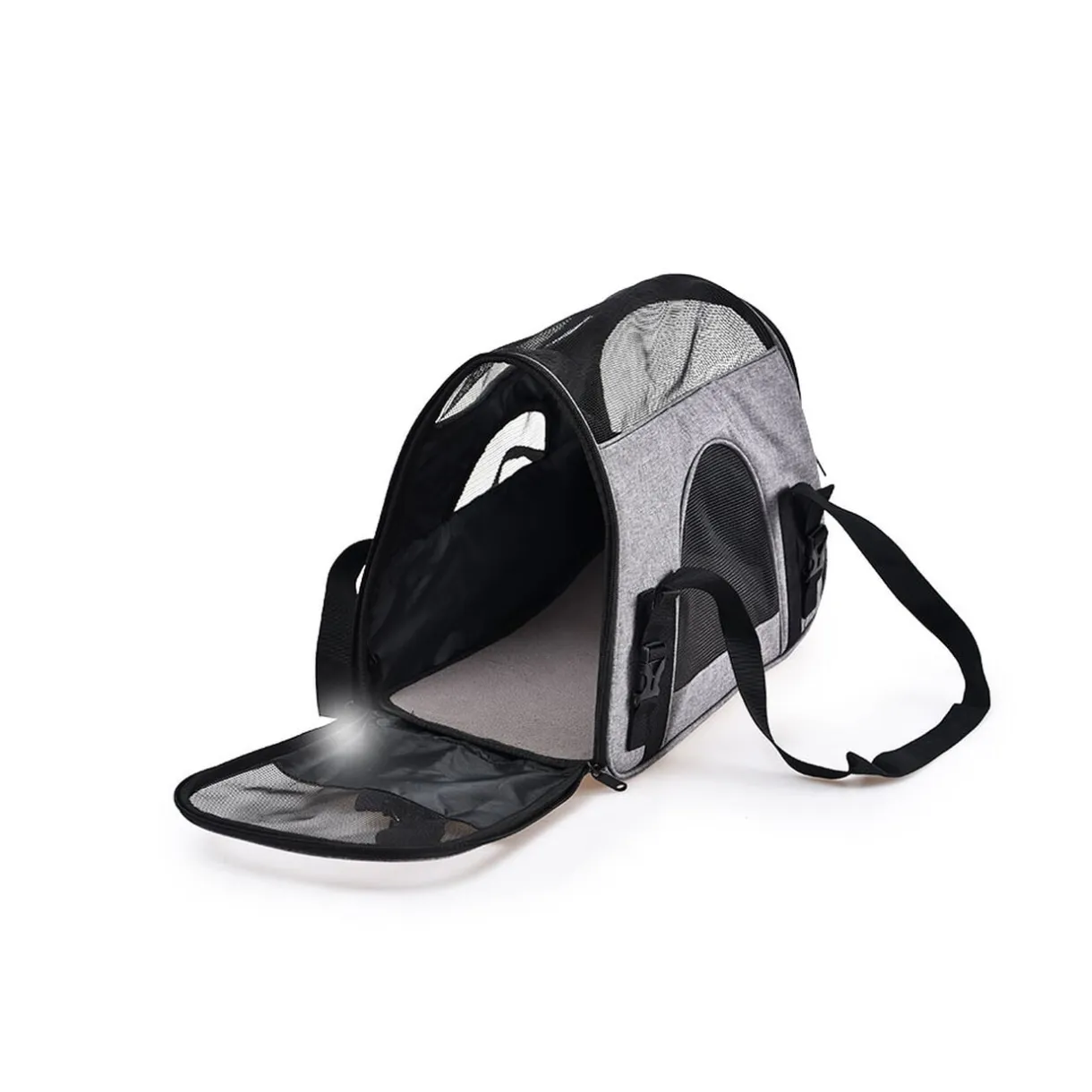 Sac de transport pour chien chat gris < Gifi Hot