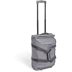 Sac de voyage cabine trolley à roulettes gris 33L