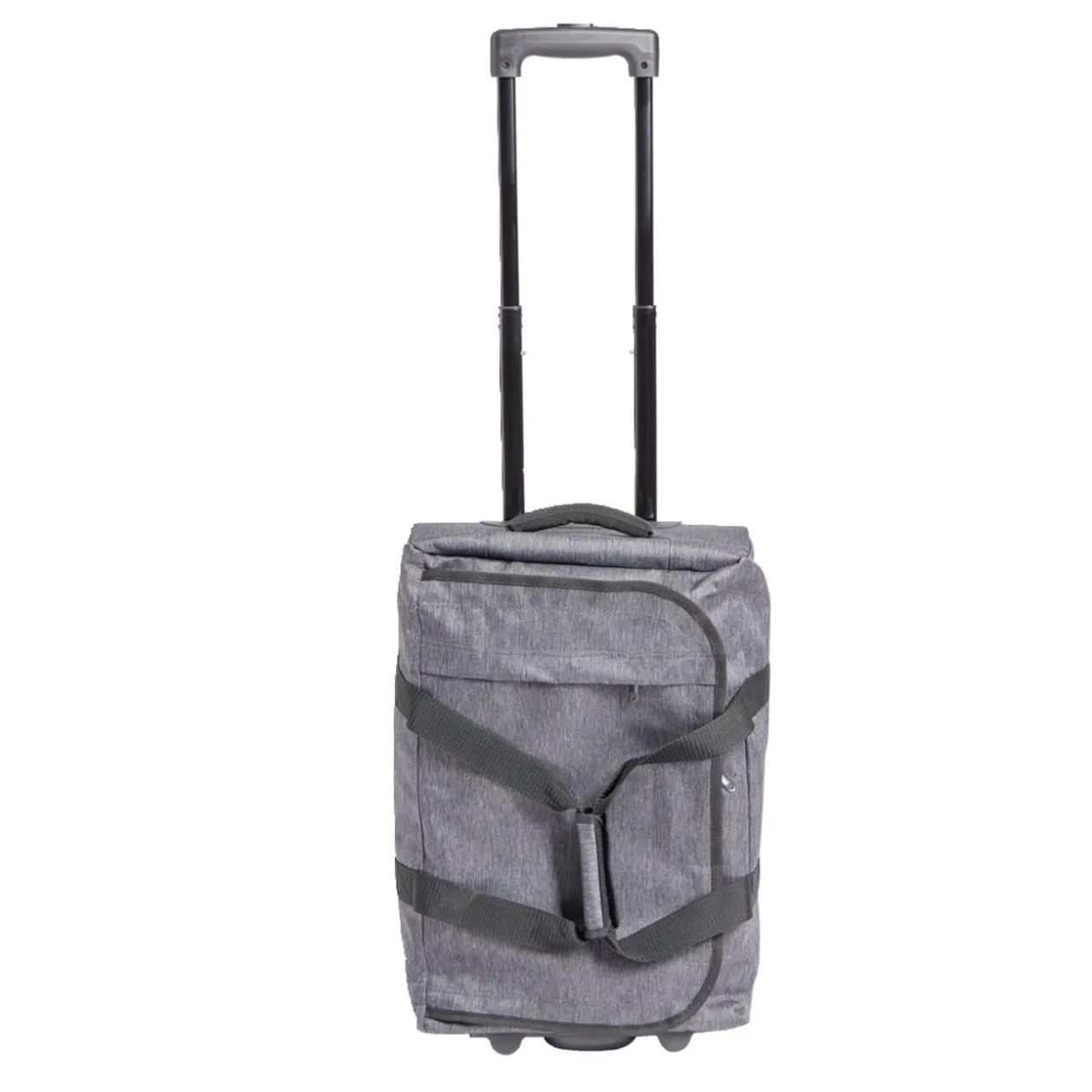 Sac de voyage cabine trolley à roulettes gris 33L