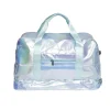 Sac de voyage femme aspect brillant 49x23xH30cm - 2 modèles rose ou vert < Gifi Best