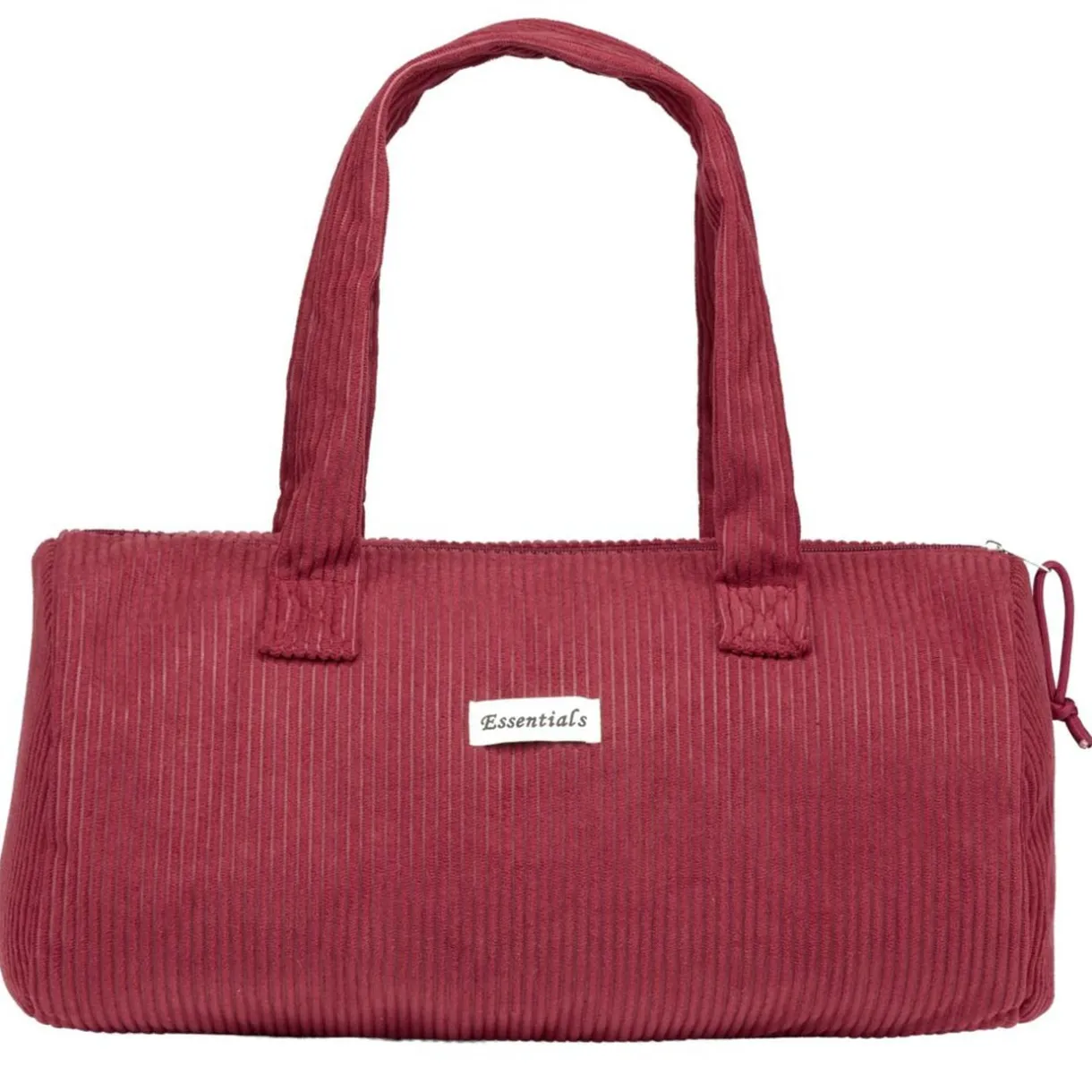 Sac de voyage polochon textile bordeaux 42x22xH20cm < Gifi New