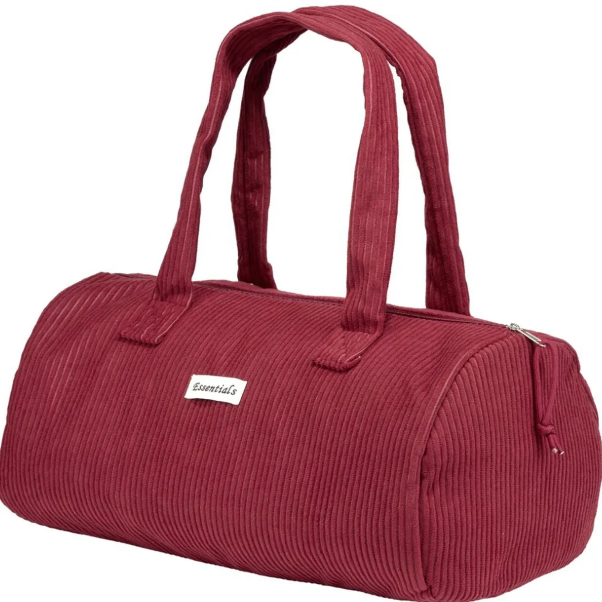 Sac de voyage polochon textile bordeaux 42x22xH20cm < Gifi New