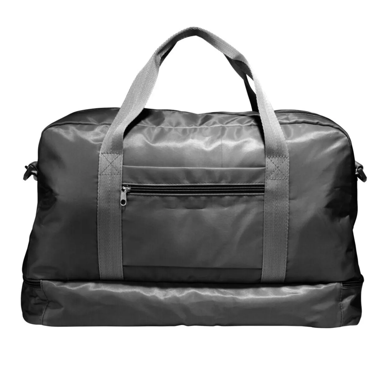 Sac de voyage polyester souple 49x25xH32cm (2 modèles noir ou bleu) < Gifi Hot