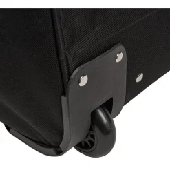 Sac de voyage trolley noir à roulettes