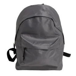 Sac à dos de voyage gris 28x11xH38cm