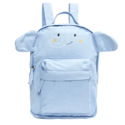 Sac à dos enfant design animal 21x9xH28,5cm - 2 modèles lapin ou éléphant