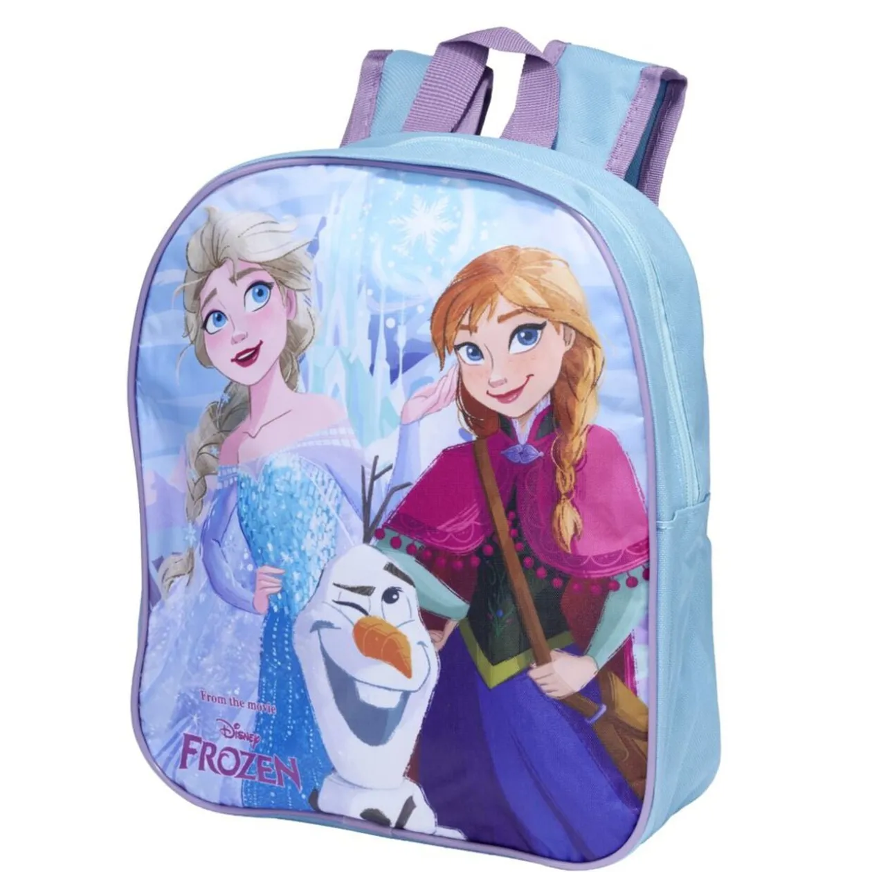 Sac à dos enfant La Reine des Neiges bleu 26x10xH36cm