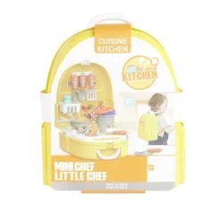 Sac à dos jouet enfant cuisinier 23 pièces < Gifi Outlet