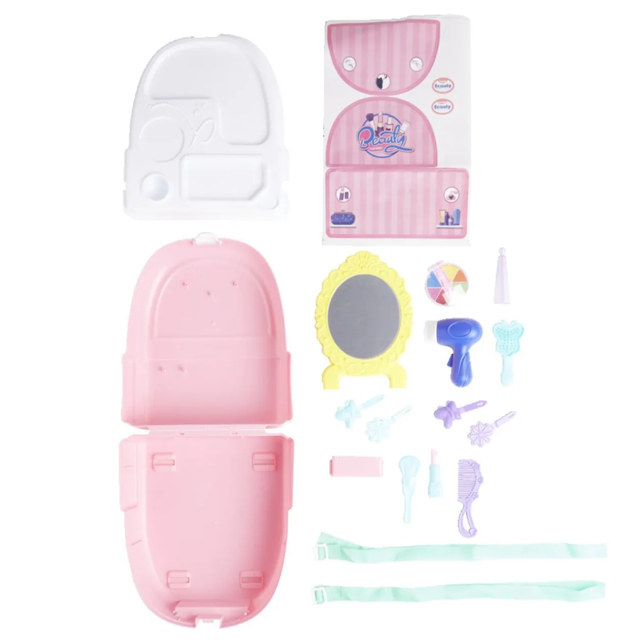 Sac à dos jouet enfant princesse 19 pièces