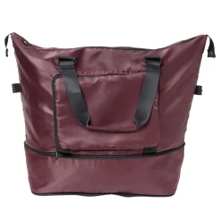 Sac à dos ou main marron bordeaux 42x22xH46cm