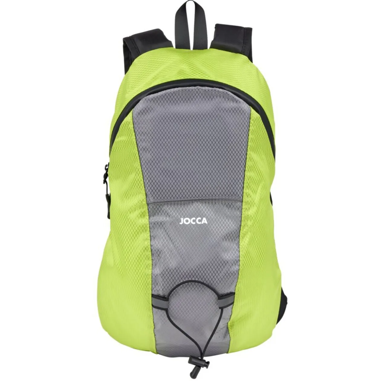 Sac à dos signalétique LED vert et gris