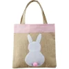 Sac en lin design lapin de Pâques (2 modèles) < Gifi Outlet