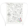 Sac en tissu à colorier
