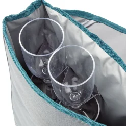 Sac fraîcheur avec 4 verres pique-nique