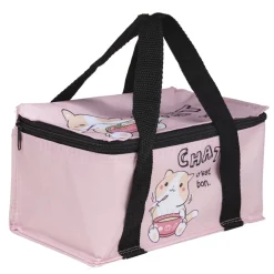 Sac fraîcheur 2L kawaii Chat c'est bon avec lunch box 1L et pain de glace < Gifi Outlet