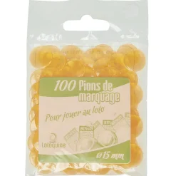 Sachet de 100 pions de loto Ø 15mm < Gifi Clearance
