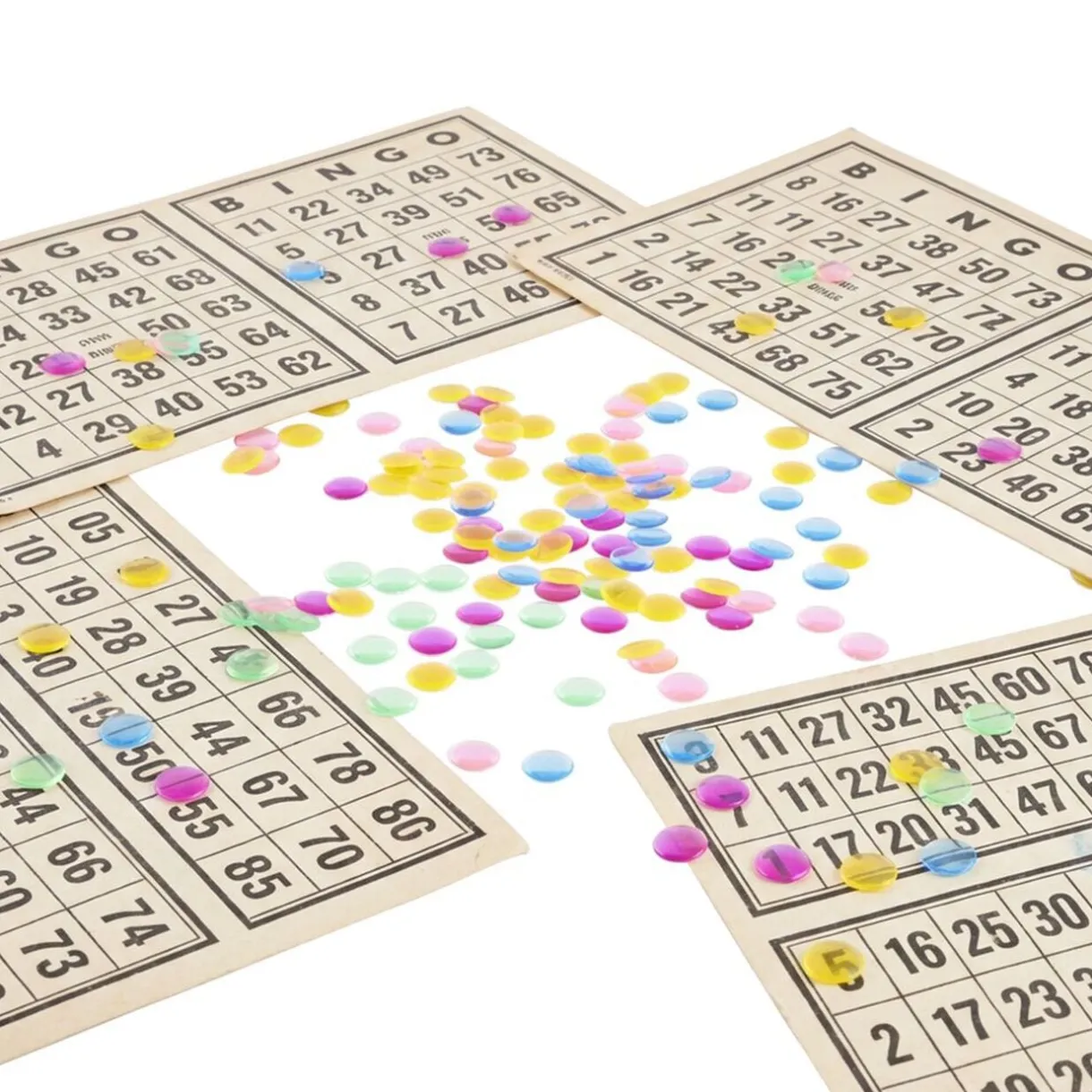 Sachet de 100 pions de loto Ø 15mm < Gifi Clearance