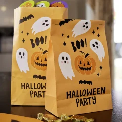 Sachet en papier décor Halloween x10 < Gifi Clearance