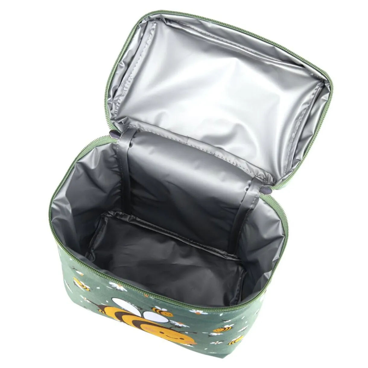 Sac isotherme enfant 5L polyester vert motif abeille 23x12xH19cm < Gifi Discount