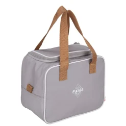 Sac isotherme fraîcheur 5,7L gris-beige 21x12xH15cm
