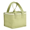 Sac isotherme 5L aluminium et polyester vert 21x16xH17cm < Gifi Discount