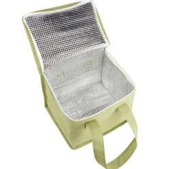 Sac isotherme 5L aluminium et polyester vert 21x16xH17cm < Gifi Discount