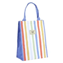 Sac isotherme 13L bayadère rayures multicolores 24x15xH33cm < Gifi