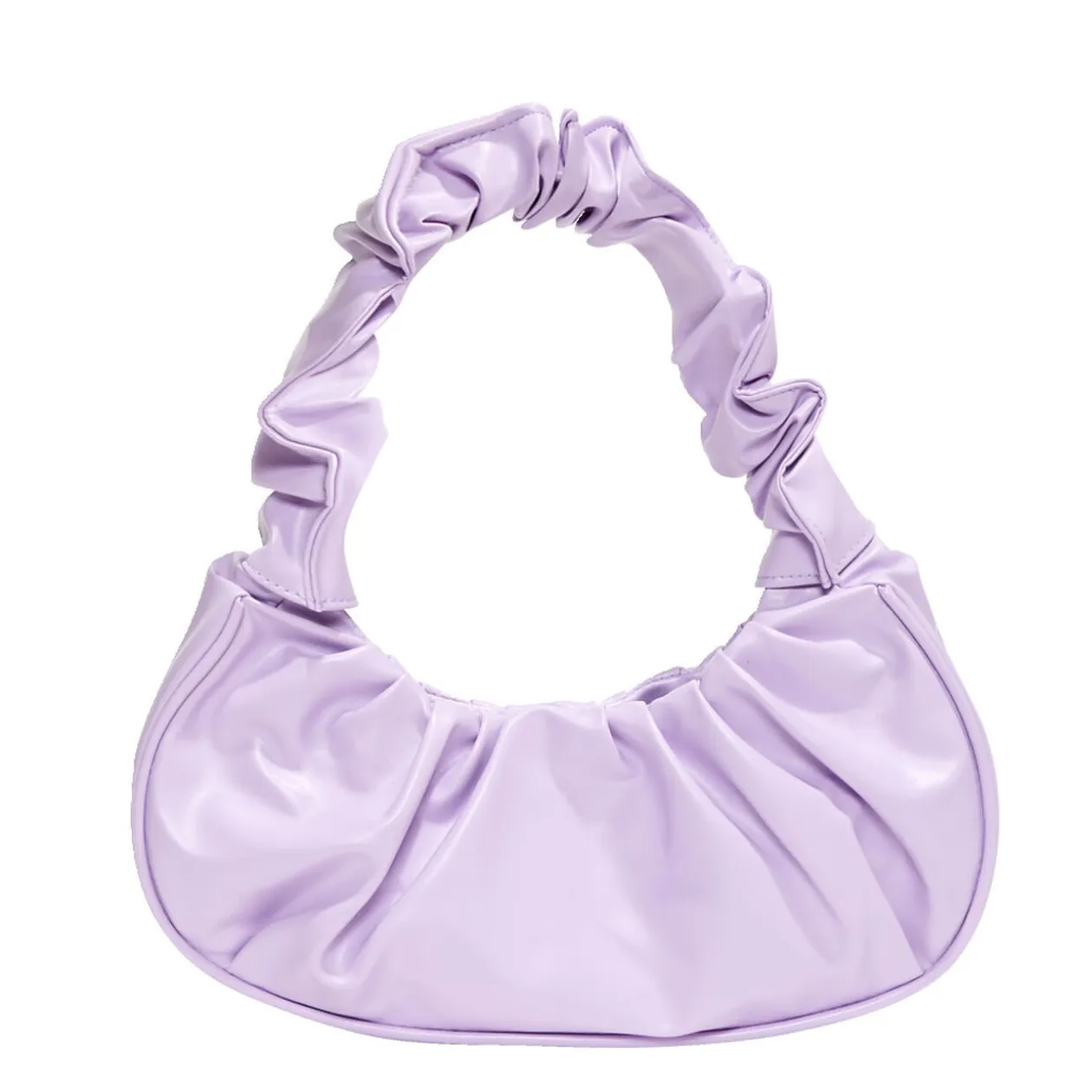 Sac à main simili pastel 30x16xH12cm - 3 modèles