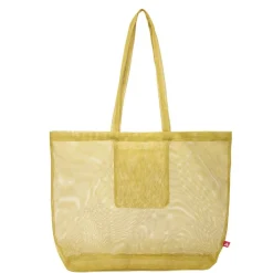 Sac mesh polyester grand format L48x36xH14cm - 4 coloris < Gifi Hot