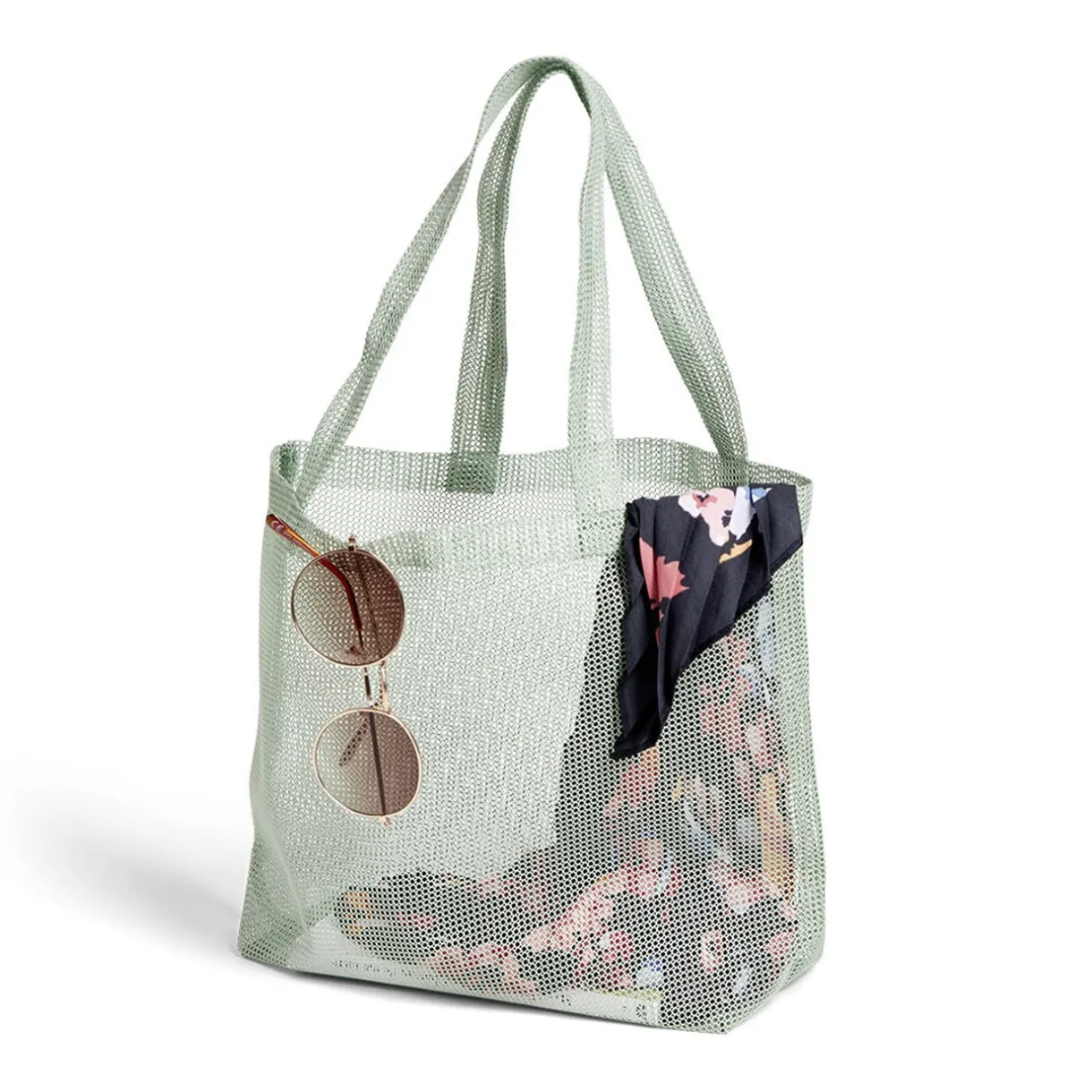 Sac mesh polyester petit format L33x10xH27cm - 4 coloris < Gifi Hot