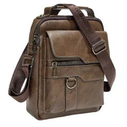 Sacoche homme simili avec bandoulière 23x8xH25cm - 3 modèles
