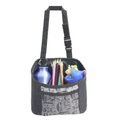 Sac pochette organisateur de voiture noir 18x8xH17cm < Gifi Best