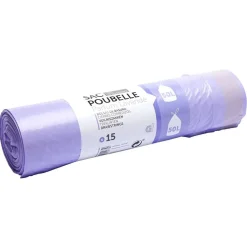 Sac poubelle parfum lavande 50 L violet x 15 < Gifi Sale