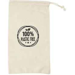 Sac à vrac en coton réutilisables x4