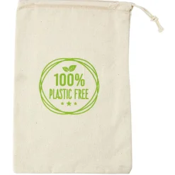 Sac à vrac en coton réutilisables x4