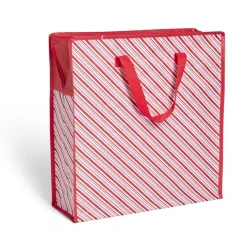 Sac zip décor Noël avec poignées H40x42cm (3 modèles) < Gifi Discount