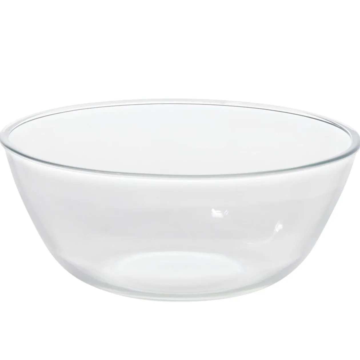 Saladier en verre Ø27xH11cm