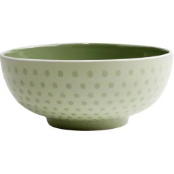 Saladier faïence à motifs Ø20xH8,5cm