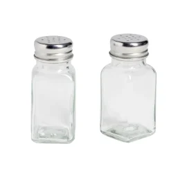 Salière et poivrière en verre < Gifi Outlet
