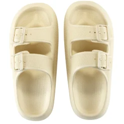 Sandales unisex 2 brides plastique beige 36/37