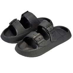 Sandales unisex 2 brides plastique noir 42/43 < Gifi Clearance