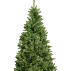 Sapin de Noël artificiel avec pied métal H210 cm vert < Gifi Online
