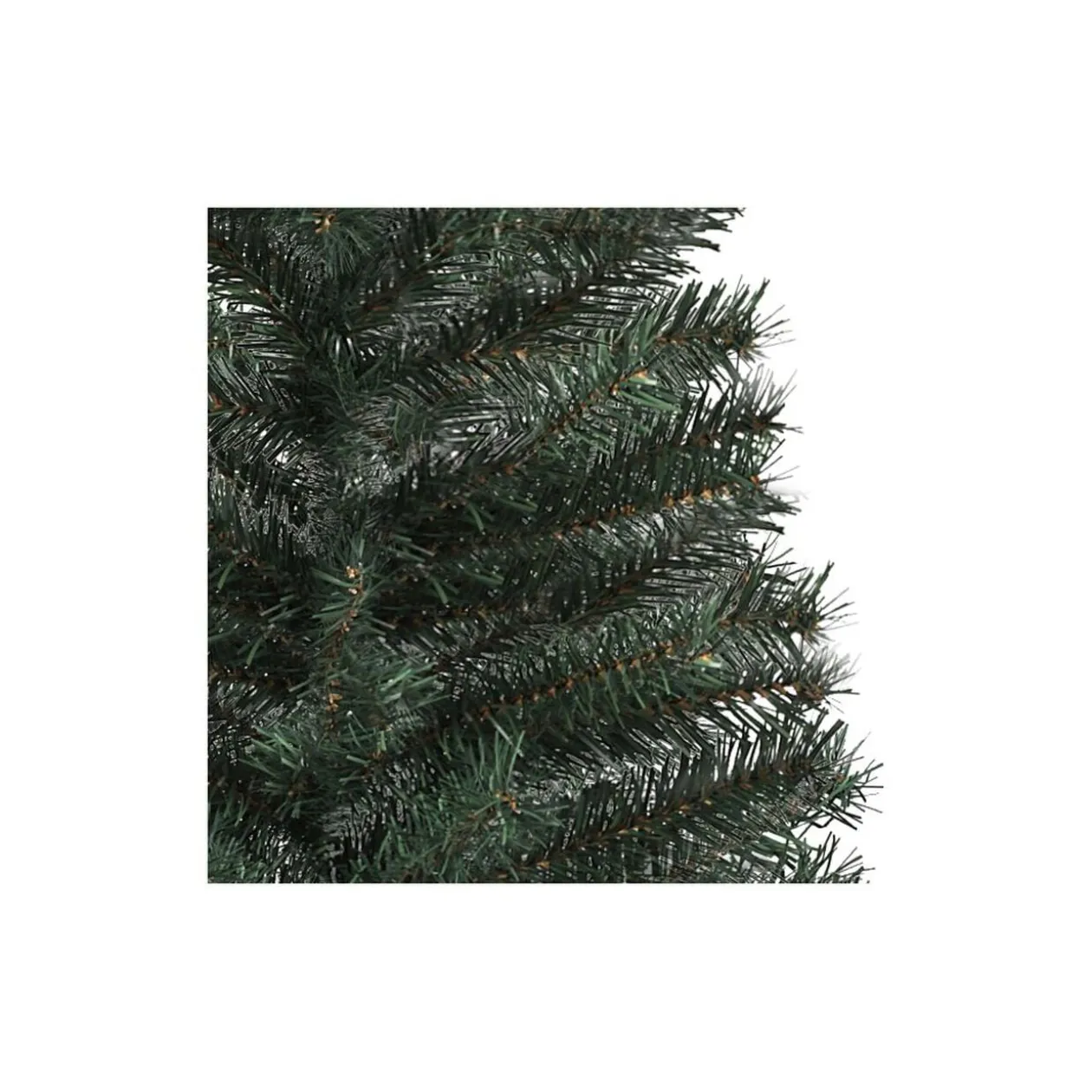Sapin de Noël artificiel H90 cm 8à branches vert