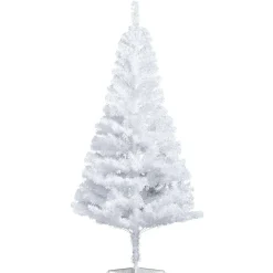 Sapin de Noël artificiel H180cm 370 branches blanc < Gifi